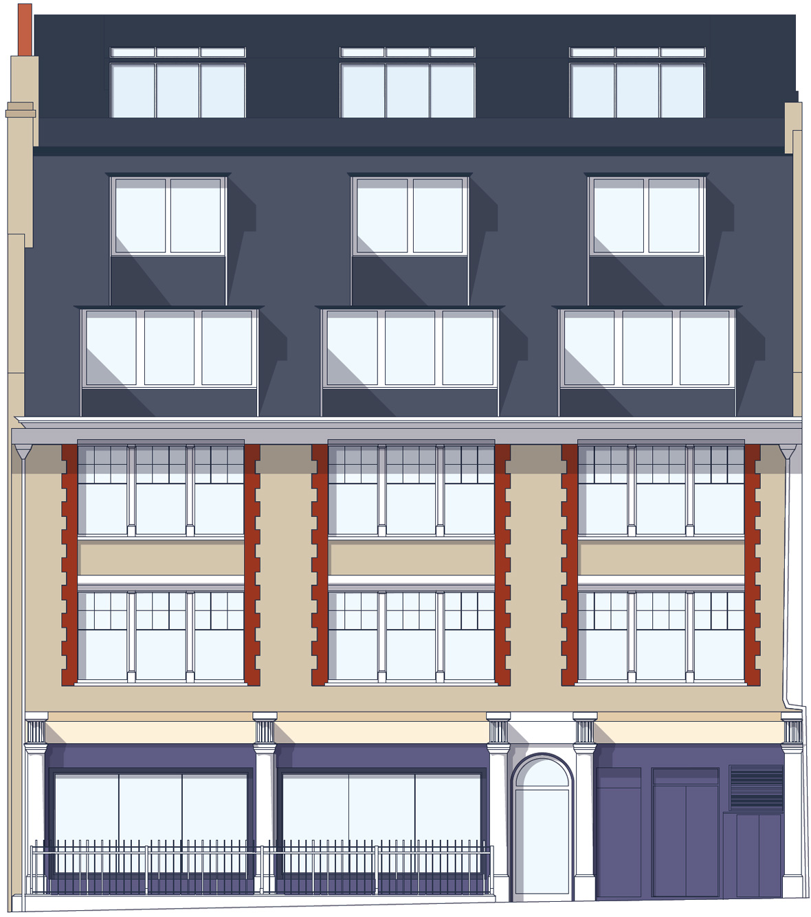Building Cross section